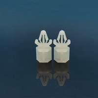 Colonne de support d'isolation à fond plat de type loquet de carte de circuit imprimé en nylon plastique