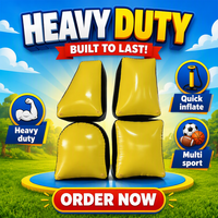 Huaao Football à bulles écologique en PVC gonflable, taille personnalisable, couverture d'obstacles extérieure pour adultes et enfants