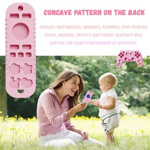 Mordedor de Silicona Personalizado Libre de BPA, con Forma de Control de Videojuegos, Suave, de Grado Alimenticio, para Bebés de 0 a 24 Meses, Unisex, Regalo para Bebés - Product Image 4