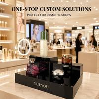 Support d'affichage cosmétique en acrylique personnalisé - Résistant à l'eau et écologique, montage facile pour les magasins de détail et les salons de beauté