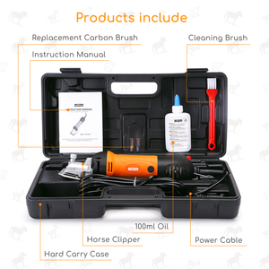 Nobiltà professionale 550W Kit prodotti per la cura del cavallo macchina elettrica Clipper per la tosatura di cavalli e pecore - Product Image 3