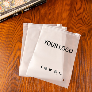 Durable Moisture Proof Frosted <strong>PE</strong> Zipper <strong>Bag</strong> for Business Shipping Clothing Shoes Packaging Travel-Customizable Printing mm - Product Image 3