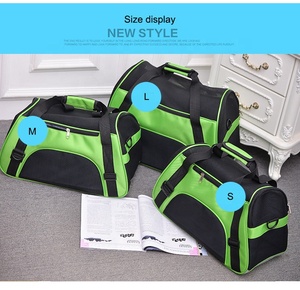 Bolso de malla transpirable <span class=keywords><strong>para</strong></span> <span class=keywords><strong>perros</strong></span> y mascotas, bolsa de viaje multifuncional, portátil, plegable, de un solo hombro, a la moda, 2021 - Product Image 6