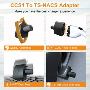 Adaptateur DC EV Feyree CCS1 vers NACS pour la recharge des voitures électriques Tesla, station de recharge EV commerciale américaine, recharge rapide DC - Product Image 5