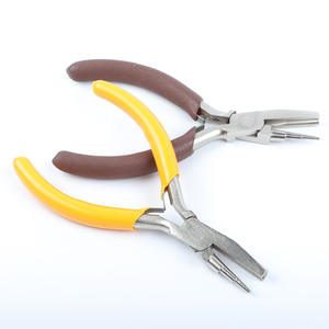 Alicates industriales de punta redonda, 5,5 pulgadas de ancho de mandíbula, 1/4 pulgadas de ancho de punta, 1/8 pulgadas de superficie lisa, aleación de hierro y níquel - Product Image 2