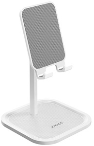 White Smartphone And <b>Tablet</b> Desk <b>Stand</b> With Mesh Surface For Stable Support - Product Image 4