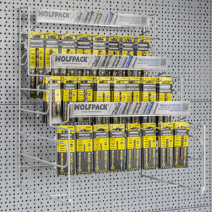 Espositore da appendere/da tavolo per punte da trapano HSS al cobalto, confezione da 72 pezzi, blister completo - Product Image 3
