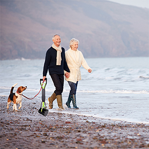 Fabricante de fábrica Pet <span class=keywords><strong>Dog</strong></span> Pooper Scooper con dispensador de bolsas para caca Shit Clip Picker Waste <span class=keywords><strong>Poo</strong></span> Pick Up Toilet Poop Scoop Catcher - Product Image 6