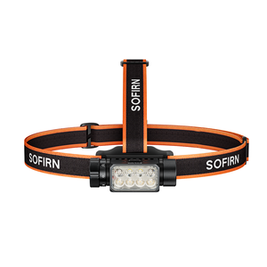 Torcia frontale Sofirn HS23 3320LM a LED con tripla sorgente luminosa, ricaricabile tramite USB-C, professionale, con batteria 21700. - Product Image 1