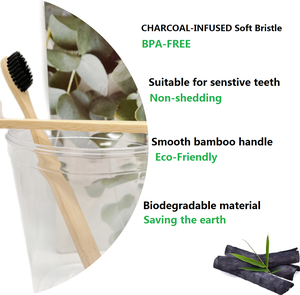 <span class=keywords><strong>Cepillo</strong></span> de <span class=keywords><strong>dientes</strong></span> de carbón ecológico biodegradable sin Bpa Bambú Mango natural Cerdas suaves <span class=keywords><strong>Cepillo</strong></span> de <span class=keywords><strong>dientes</strong></span> de Bambú - Product Image 2