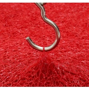 Tapis de bain solide fabriqué à la machine, tapis de douche, tapis de baignoire antidérapant à séchage rapide en PVC, tapis bouclé en spirale, tapis de porte en forme de nouilles, tapis spaghetti - Product Image 4