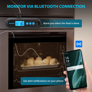 INKBIRD – thermomètre barbecue sans fil IHT-2PB 2 en 1 BT, alarme pour la cuisson au four, 1 sonde externe, thermomètre alimentaire multifonction - Product Image 5