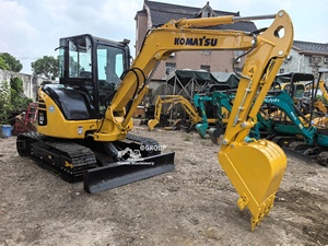 Mini-pelleuse Komatsu PC50MR d'<span class=keywords><strong>occasion</strong></span> à prix abordable avec certificats EPA et CE pour travaux agricoles et de terrassement - Product Image 3