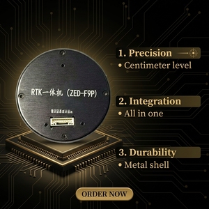 โมดูล GNSS RTK แบบรวม IST8310 Zed-F9P UM980 ระบบระบุตำแหน่งความแม่นยำสูงสำหรับเครื่องจักรก่อสร้าง Zed-F9P, Um980, Ist8310 - Product Image 5