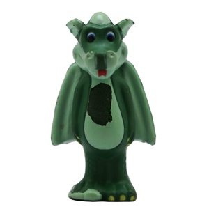 Balle anti-stress en PU en forme de dragon de dessin animé avec logo personnalisé, jouet sportif, promotion à bas prix, cadeau pour enfants - Product Image 1