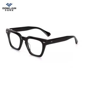 Nieuwste Handgemaakte Brillen Unisex Acetaat Vintage Retro Heren Bril Beroemde Merk Brillen Optiek - Product Image 2
