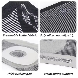 อุปกรณ์ป้องกันเข่าสำหรับเล่นกีฬา ฟิตเนสระดับมืออาชีพ ป้องกันการกระแทก น้ำหนักเบา บาง พร้อมสปริงเสริมข้อต่อ - Product Image 4