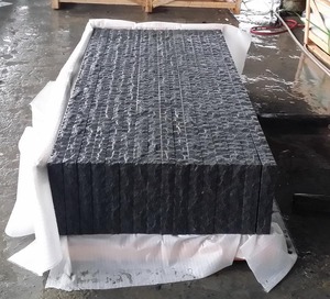 Lusso <span class=keywords><strong>Masion</strong></span> Hotel Villa fabbrica Lobby diretta soggiorno in granito nero naturale scale esterne - Product Image 4