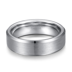 Oahlan Đồ Trang Sức Thời Trang Cá Nhân 4Mm/6Mm/8Mm Chống Gỉ Chải Tinh Khiết Tungsten Carbide Nhẫn Cho Nam Giới Cưới Engagement Quà Tặng - Product Image 3