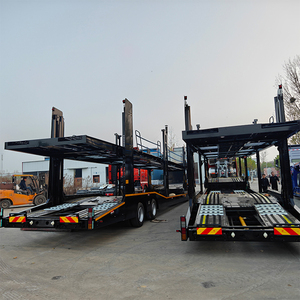 Venta caliente de la fábrica de China proporcionar nuevo <span class=keywords><strong>2</strong></span>/3/4 eje de servicio pesado transporte utilitario portador de coche semirremolque para la venta - Product Image 1