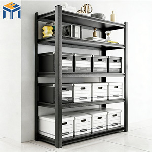 5-Tier <strong>Wire</strong> Mesh Storage Shelf with 150KG Load, Steel <strong>Rack</strong> and Shelving System for Warehouse Goods Storage - Product Image 2
