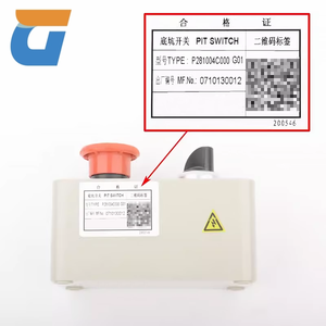 Mitsubishi thang máy Pit chuyển Hộp kiểm tra p281004c000g01 <span class=keywords><strong>hoistway</strong></span> chiếu sáng và dừng khẩn cấp chuyển đổi phụ tùng - Product Image 2