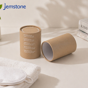Custom UV Printing Craft Heated Eye Mask Cardboard Paper Tube Package Wholesale Biodegradable Cylinder Packaging <b>Gift</b> <b>Box</b> - Product Image 4