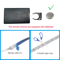 Guirlandes lumineuses LED intelligentes WiFi pour maison connectée, 12V SMD5050 RGB, télécommande, 5M, étanches IP65