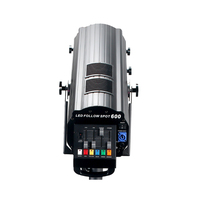Haute puissance DMX suivre Spot Light 600W LED Followspot pour le théâtre de mariage de scène