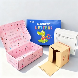 Customized Apparel Shipping <b>Paper</b> Packaging Mailing Box Printed Folding Shipping Kraft Mailer Cardboard Packing <b>Paper</b> Box - Product Image 6