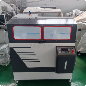 Machine à découper les profilés d'angle en aluminium, <span class=keywords><strong>PVC</strong></span>, UPVC pour la fabrication de fenêtres – Composants essentiels : Moteur, PLC, Construction - Product Image 4