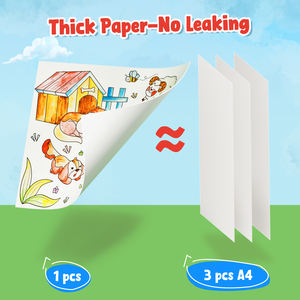 Joycat ชุดภาพวาดสีน้ำลายการ์ตูน7สีหนังสือวาดภาพศิลปะแบบทำมือสำหรับนักเรียนเด็กโมเดลการค้าข้ามพรมแดนของเล่นระบายสี - Product Image 5