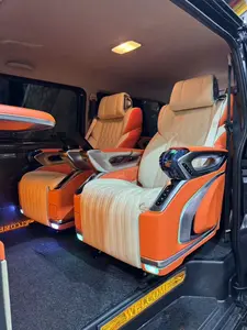 Luxury Van Car Seat Van Seat Right Driving Hiace Upgraded With Crystal Throne 4.0 Seat For Sale Alphard Coaster Sienna Hiace