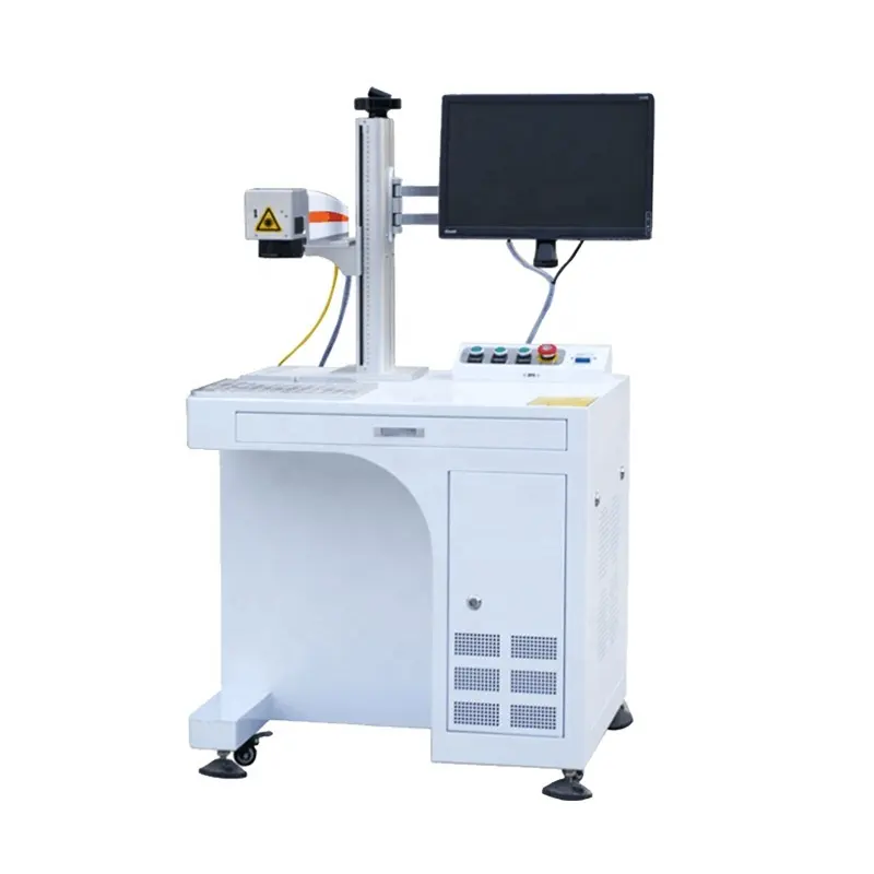 Mini Desktop Metal Printing Marker Laser Engraver Logo Printer 3d Fiber Laser Marking Machine Price