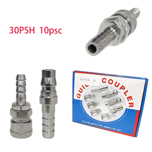 20/30/40PSH Pneumatic <b>Quick</b> Release Coupling for Air Compressor Hose 8/10pcs Set - Product Image 6