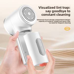 Removedor <span class=keywords><strong>de</strong></span> Pelusas Eléctrico Recargable USB 2026, Afeitadora <span class=keywords><strong>de</strong></span> Tela Portátil con Pantalla LED Digital, para Suéteres, Ropa, Sofás y <span class=keywords><strong>Bolas</strong></span> <span class=keywords><strong>de</strong></span> <span class=keywords><strong>Pelo</strong></span> - Product Image 6