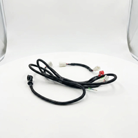 Harnais de câblage électronique pour machines d'ingénierie, isolés en PTFE, avec conducteurs en cuivre étamé, connecteurs adaptateurs, homologués 12V, OEM/ODM