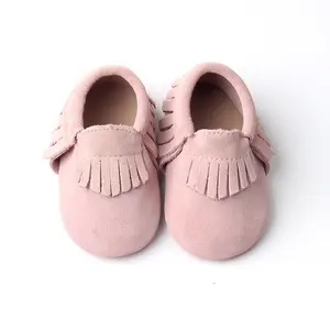 Американские розовые замшевые мокасины, детская обувь разных цветов, детская обувь для малышей на мягкой подошве, обувь для мальчиков