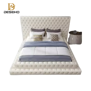 <span class=keywords><strong>Letto</strong></span> Matrimoniale dal Design Moderno, <span class=keywords><strong>Imbottito</strong></span> in Velluto Morbido, Comodo <span class=keywords><strong>Letto</strong></span> <span class=keywords><strong>Imbottito</strong></span> per Camera da <span class=keywords><strong>Letto</strong></span> Senza Sollevamento a Gas - Product Image 2