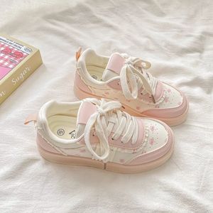 Zapatillas blancas de tacón alto estilo vaquero para mujer, nuevo estilo, modernas, versátiles, retro con suela gruesa, deportivas y casuales. - Product Image 6
