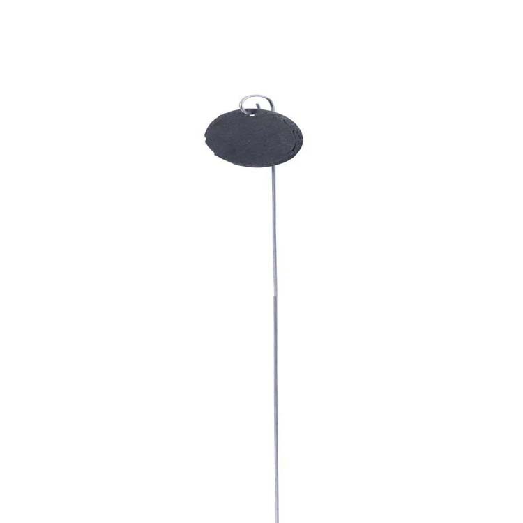 ovale 9*7cm noir