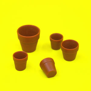 Mini Macetas <span class=keywords><strong>de</strong></span> <span class=keywords><strong>Arcilla</strong></span> Simuladas para Manualidades, Accesorios <span class=keywords><strong>de</strong></span> Resina, Escenas Miniatura Hechas a Mano, Adornos Creativos para Escritorio - Product Image 3