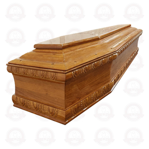 <span class=keywords><strong>Cercueil</strong></span> <span class=keywords><strong>en</strong></span> bois de style europé<span class=keywords><strong>en</strong></span>, taille personnalisable, usine de Shandong, gravure funéraire - Product Image 6