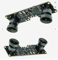 VR 4MP Dual-Objektiv Synchronisations-USB-Kamera Weitwinkel Hochgeschwindigkeits 1080P 60fps 114 Grad Verzerrungsfreies Objektiv 3D Stereo-Kamera