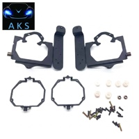 Autres accessoires d'éclairage automobile : Support de lentille de projecteur LED pour Mercedes-Benz GLC (phares à faible intensité AFS) 2016-2020, support de montage de projecteur