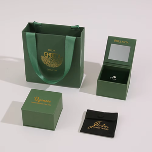 Custom Logo Fashion Magnetic Mirror Jewelry <b>Box</b> Jewelry Necklace Ring Gift Set Package <b>Box</b> Hot Sell Jewelry Storage <b>Box</b> Premium - Product Image 6