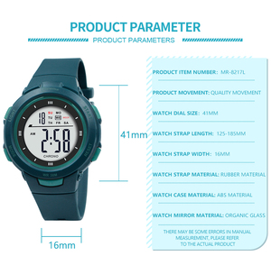Reloj Digital con Retroiluminación EL, Venta al Por Mayor Directo de Fábrica, Relojes Baratos, Cronómetro, Reloj Digital de Plástico, Formato 12/24 Horas - Product Image 2
