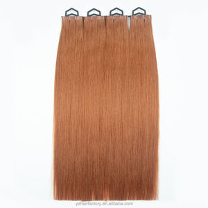 ผมต่อแบบมองไม่เห็นรอยต่อ คุณภาพระดับซาลอน แบบ Double Drawn  วัสดุ PU  ชนิด Virgin Genius Weft ผมแท้จากรัสเซีย - Product Image 6