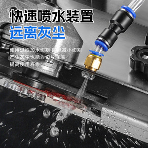 Herramienta de Biselado para Amoladora Angular Niu Xiang, Protector de Bordes de Azulejos de Acero Inoxidable a 45 Grados, Diseño Industrial Portátil - Product Image 4