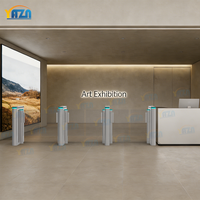 Torniquete de Acceso Rápido para Peatones, Control de Acceso de Acero Inoxidable, Barrera Automática Bidireccional para Aeropuertos, Estaciones de Metro y Ferrocarriles
